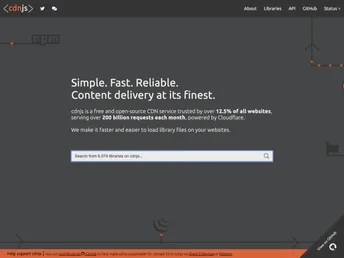 Static Website screenshot