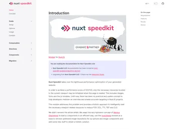 Nuxt Booster screenshot