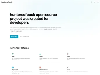 Huntersofbook screenshot