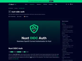 Nuxt Oidc Auth screenshot