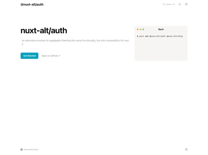 Auth screenshot