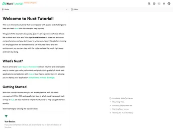Learn.nuxt.com screenshot