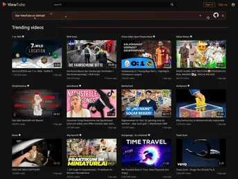 Viewtube screenshot